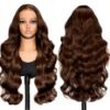 Picture of human hair wigs body wave wigs Lace fraont 13*6 wigs for black ladies